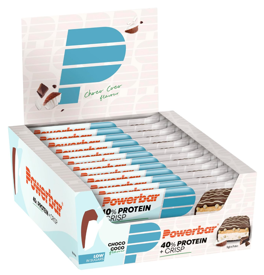 Powerbar 40% Protein + Crisp Bar Choco Coco (12x40g)