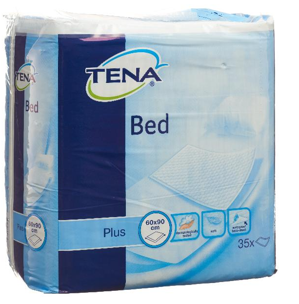 Tena Bed Plus Krankenunterlage 60 x 90cm (35 Stk)