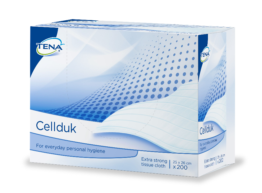 Tena Cellduk 25 x 26cm (200 Stk)