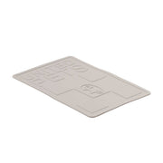 United Pets Napfunterlage Mustafà grau, 45x30cm (1 Stk)