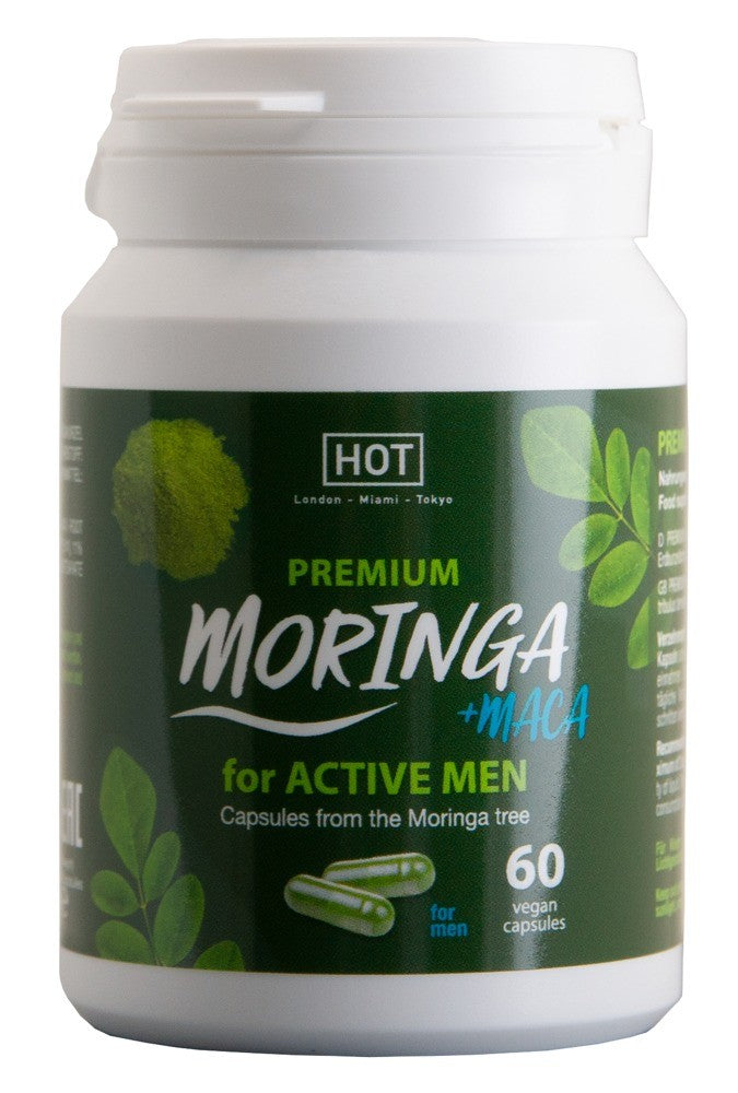 HOT Pure Moringa + Maca Man Power Kapseln (60 Stk)