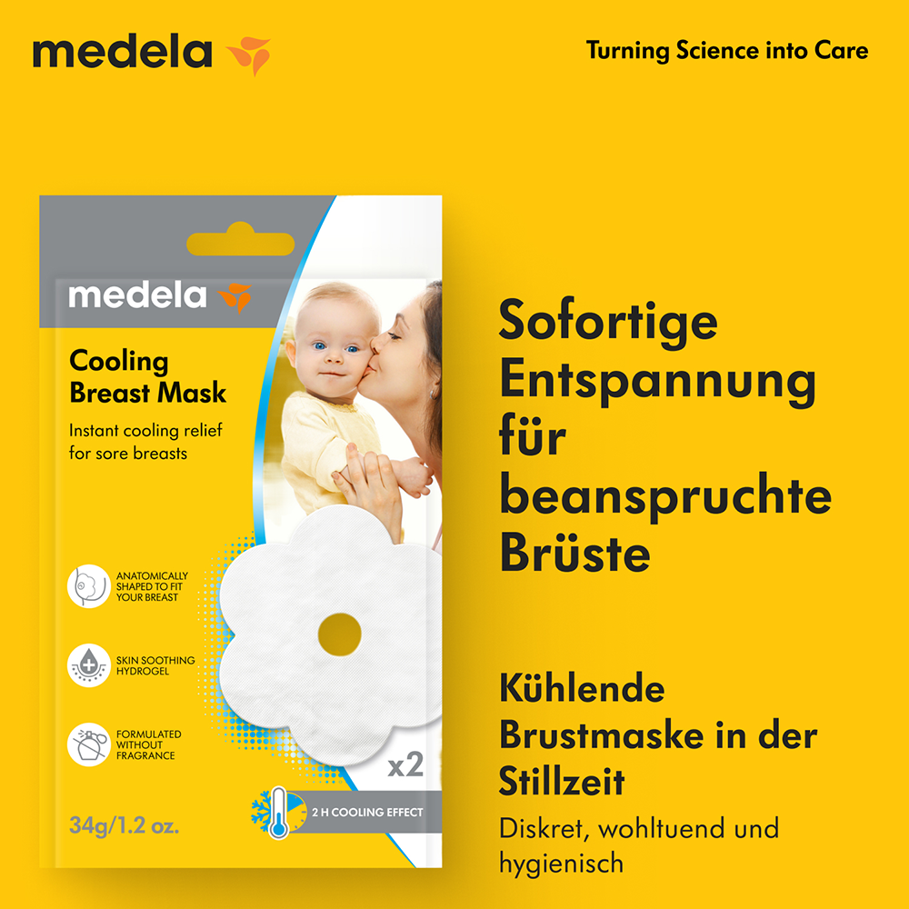 medela Brustmaske kühlend (2 Stk)