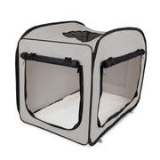 Freezack Hunde-Transportbox Ispra grau, 73.5x46.5x63cm (1 Stk)