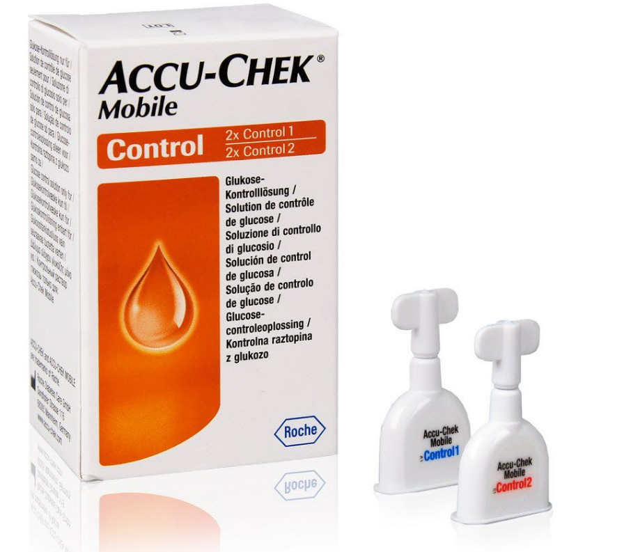 Accu Chek Mobile Kontroll-Lösung (2x2)