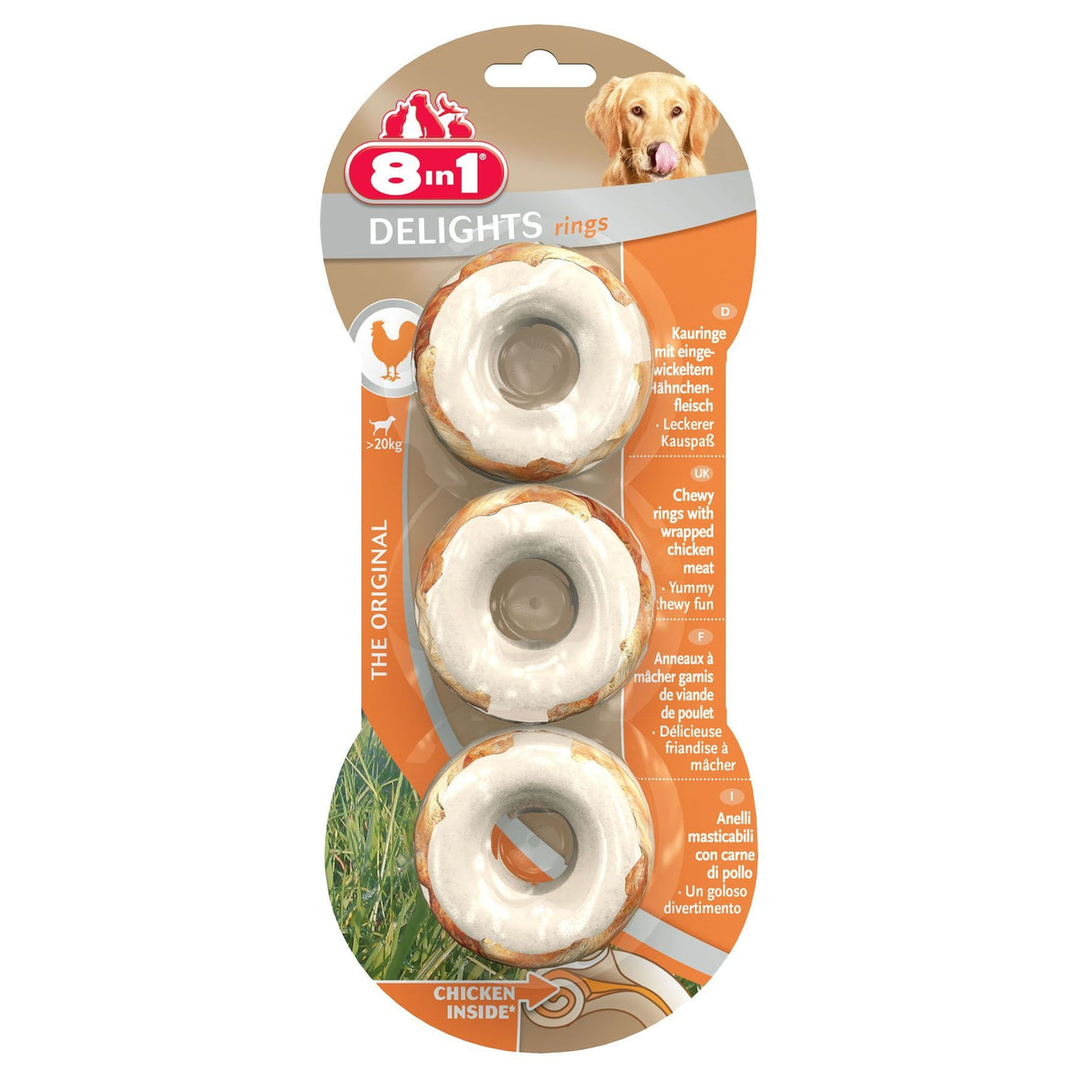 8in1 Delights Ringe (3x120g)
