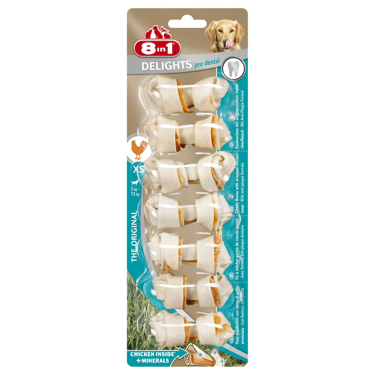 8in1 Dental Delights XS (7x84g)