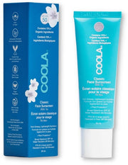 Coola Classic Face Organic Sunscreen Lotion SPF50 - White Tea (50ml)