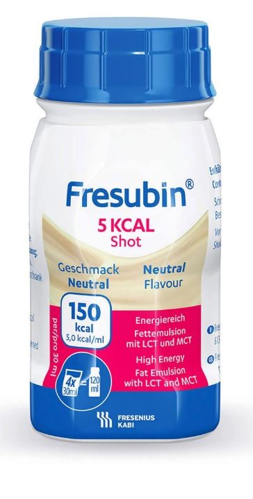 FRESUBIN 5 kcal Shot Neutral (4x120ml)
