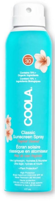 Coola Classic Body Organic Sunscreen Spray SPF30 Tropical Coconut (177ml)