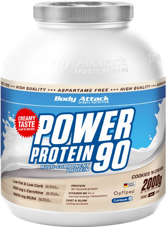 Body Attack Power Protein 90 Vanille (2000g)