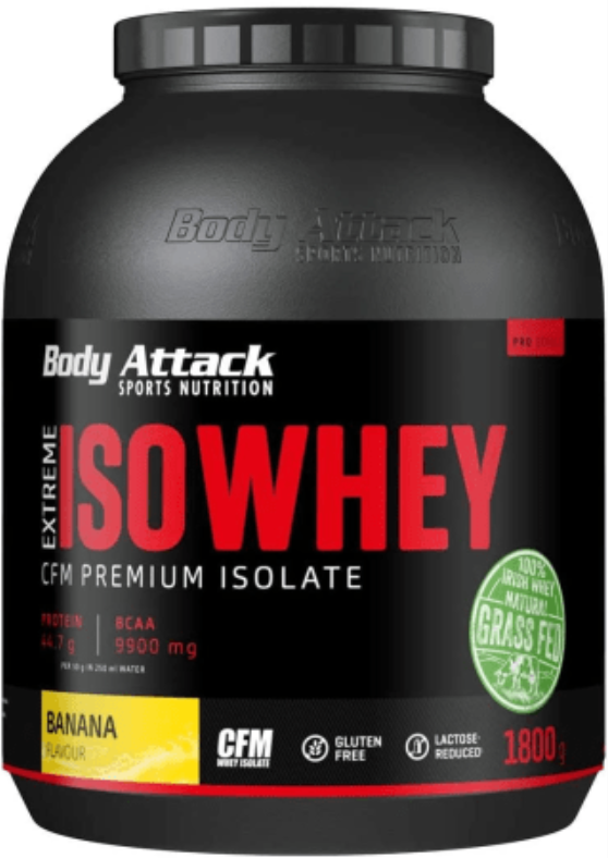 Body Attack Extreme Iso Whey Banana (1800g)