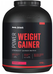 Body Attack Power Weight Gainer Strawberry (4750g)