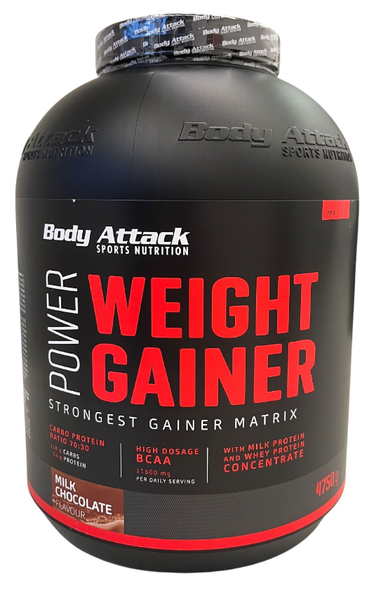Body Attack Power Weight Gainer Milk Chocolate (4750g)