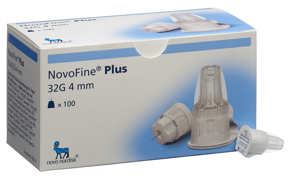 novofine Plus Injektionsnadeln 32G 4mm (100 Stk)