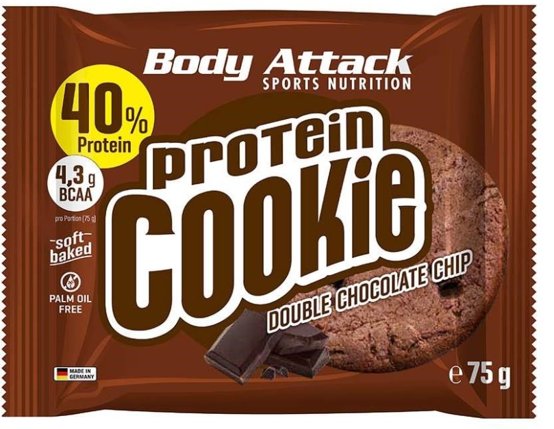Body Attack Protein Cookie Double Chocolate Chip (75g)