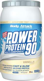 Body Attack Power Protein 90 Vanilla (1000g)