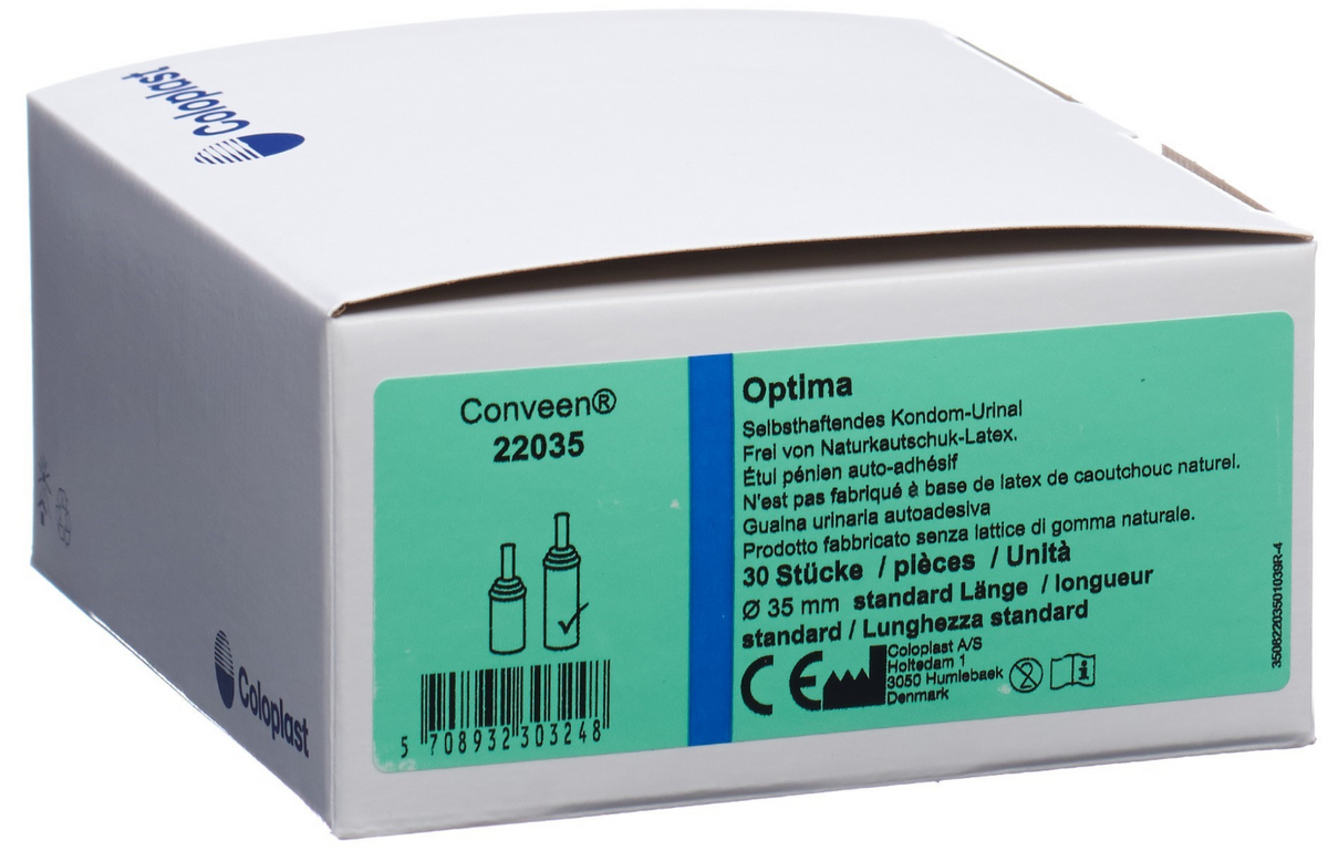 Conveen Optima Standard Kondom Urinal 35mm/8cm (30 Stk)