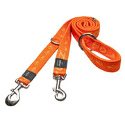rogz Alpinist Hundeleine orange, Länge bis 2m, Breite 10mm (1 Stk)