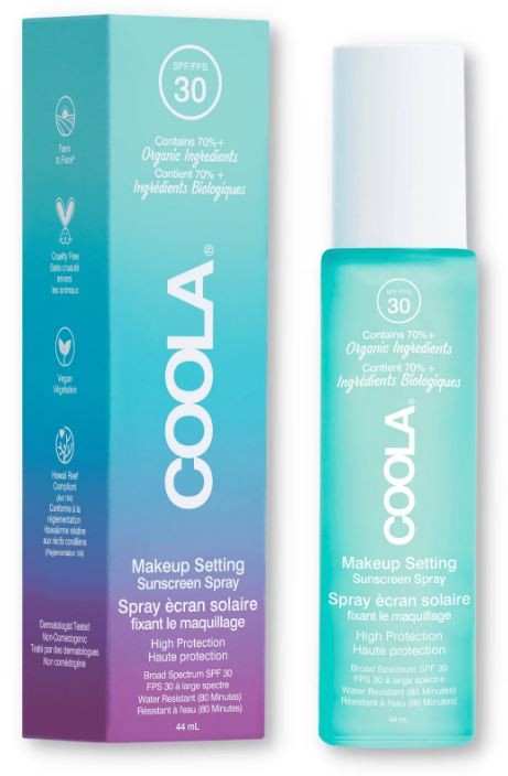 Coola Makeup Setting Spray Organic Sunscreen SPF30 (44ml)