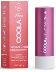 Coola Mineral Liplux Organic Tinted Lip Balm Sunscreen SPF30 Summer Crush (4.2g)
