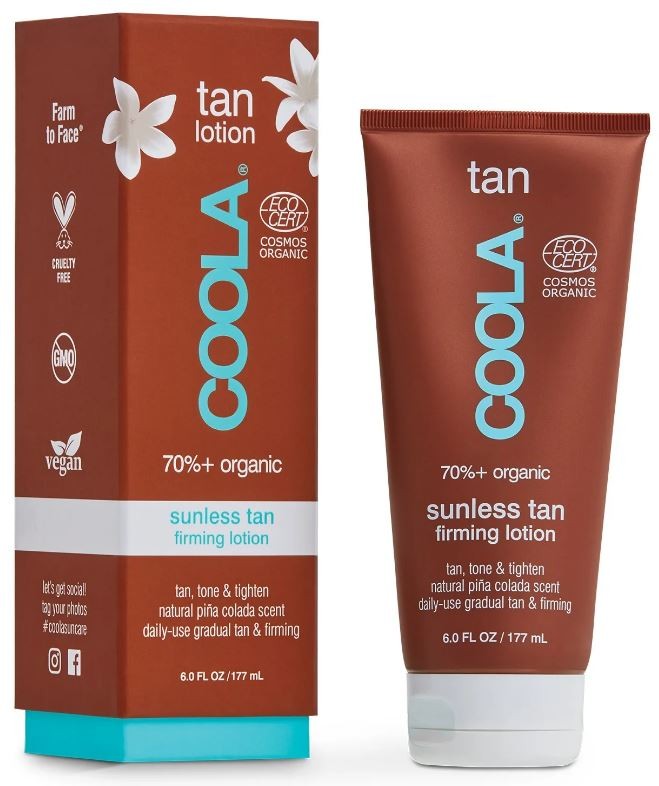 Coola Organic Sunless Tan Firming Lotion (177ml)