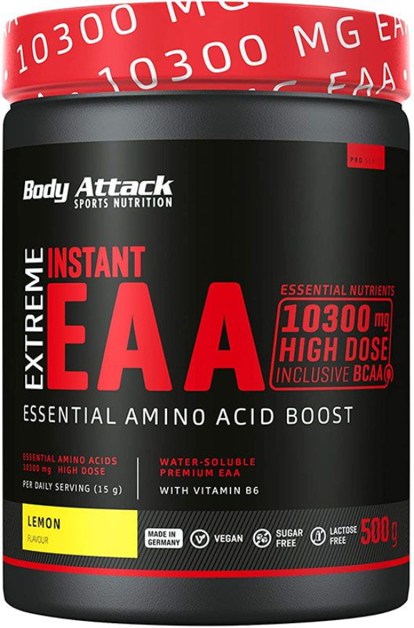 Body Attack Extreme Instant EAA Lemon (500g)