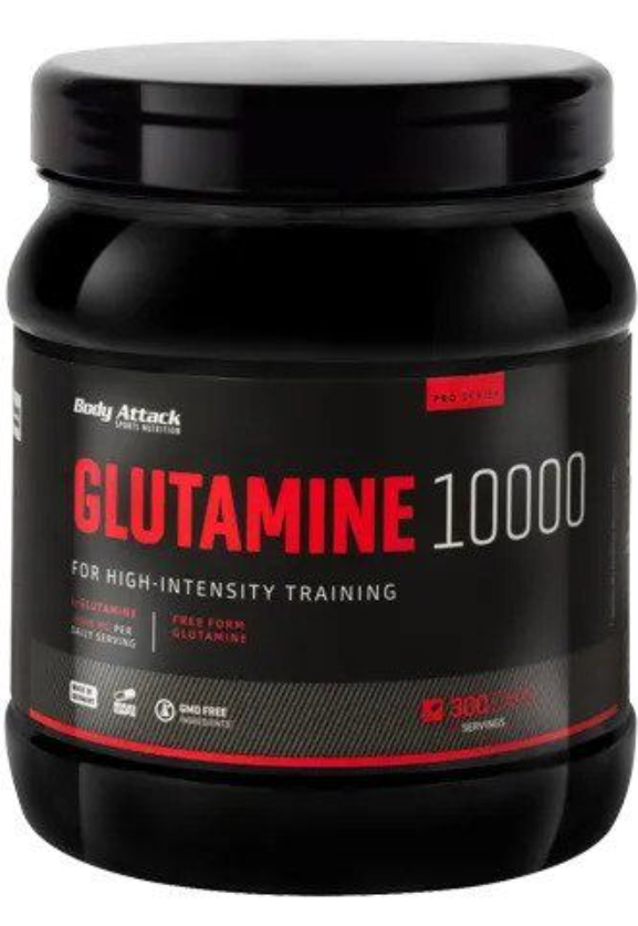 Body Attack Glutamine 10000 Caps (300 Stk)