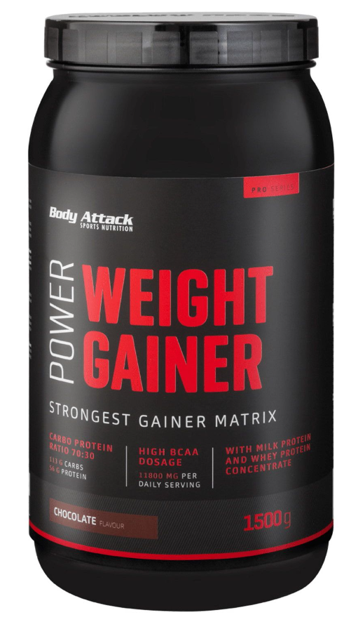 Body Attack Power Weight Gainer Chocolate (1500g)