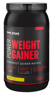 Body Attack Power Weight Gainer Banana (1500g)