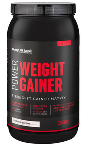 Body Attack Power Weight Gainer Cookies'n Cream (1500g)
