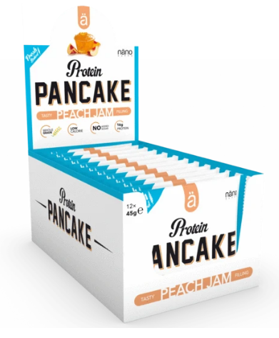 Nanosupps Protein Pancake Pfirsich Marmelade (12x45g)