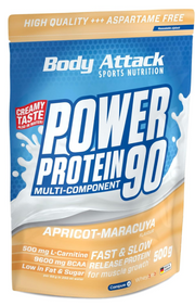 Body Attack Power Protein 90 Apricot-Maracuya (500g)