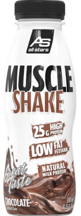 All Stars Muscle Shake Chocolate (330ml)