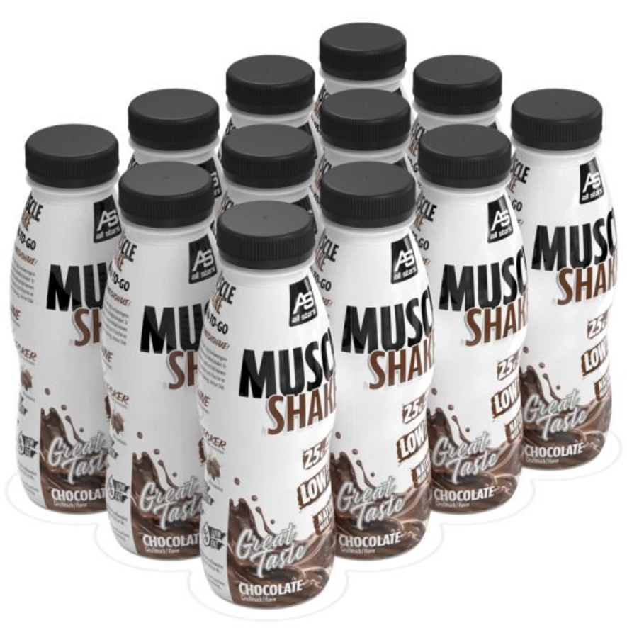 All Stars Muscle Shake Chocolate (12x330ml)