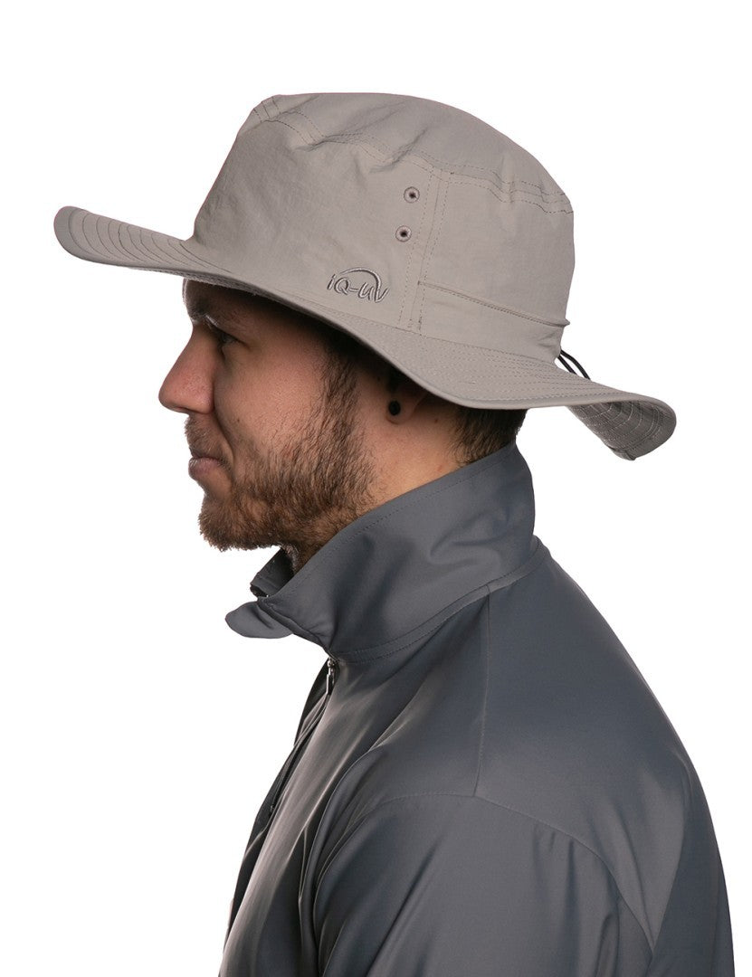 iq-uv UV Schutz Sonnenhut recycelt grau (1 Stk)