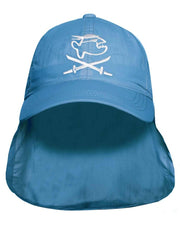 iq-uv Kinder Sonnenschutz Cap Jolly mit Nackenschutz recycelt blau (1 Stk)