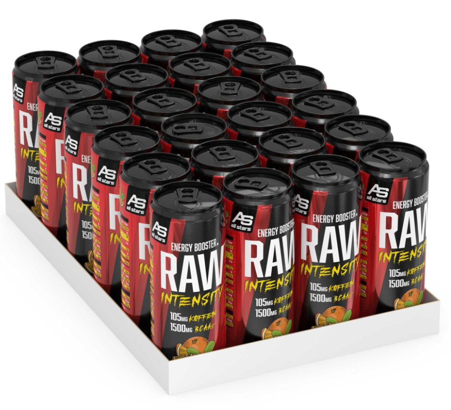 All Stars Raw Intensity Energy Drink Orange (24x330ml)