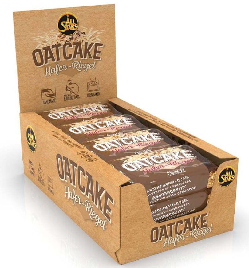 All Stars Oatcake Hafer-Riegel Chocolate (12x80g)