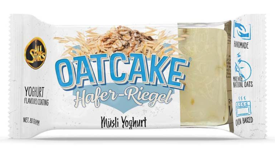 All Stars Oatcake Hafer-Riegel Müsli Yoghurt (80g)