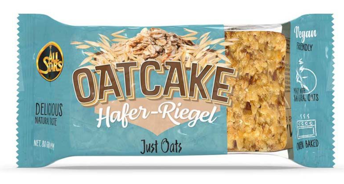 All Stars Oatcake Hafer-Riegel Just Oats (80g)