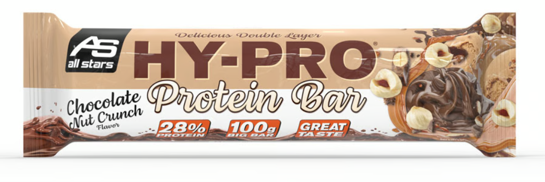 All Stars Hy-Pro Bar Chocolate Nut-Crunch (100g)