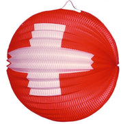 Ballon-Lampion CH-Kreuz Ø25 (1 Stk)