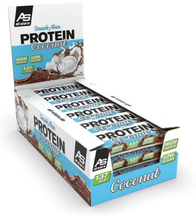All Stars Protein Snack Bar Coconut (18x35g)