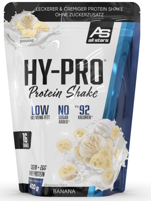 All Stars Hy-Pro Protein Shake Banana (400g)