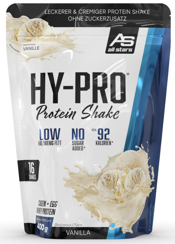 All Stars Hy-Pro Protein Shake Vanilla (400g)