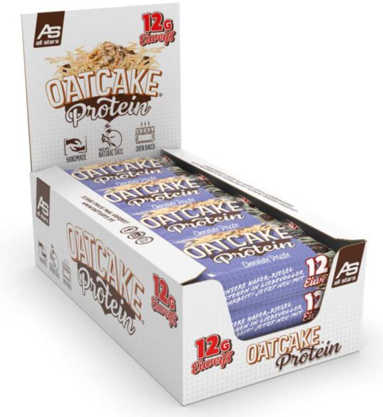 All Stars Oatcake Protein Bar Chocolate Drizzle (12x80g)