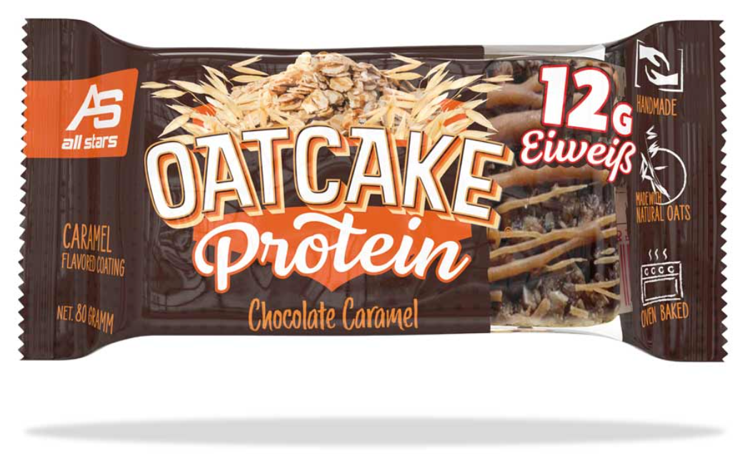 All Stars Oatcake Protein Bar Chocolate Caramel (80g)