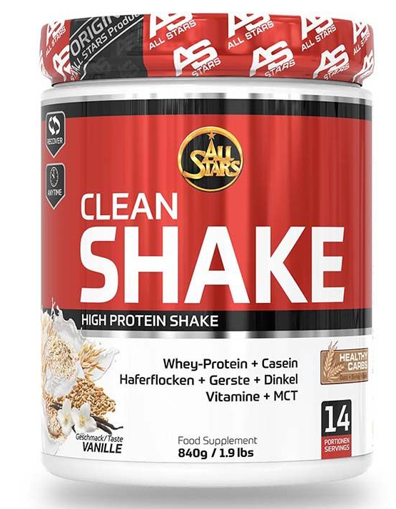 All Stars Clean Shake Vanille (840g)