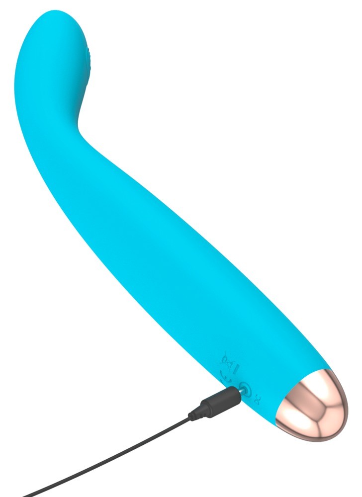 Cuties Mini Vibrator, Flexibler Kopf mit Reizstruktur (1 Stk)