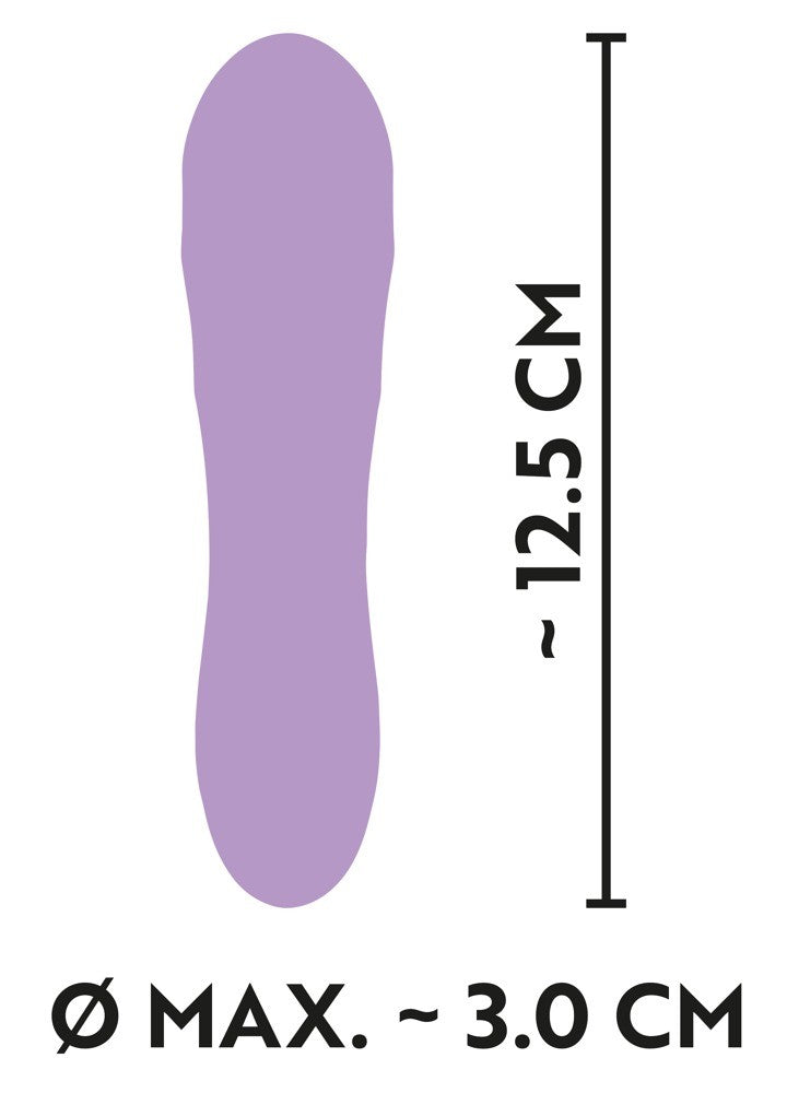 Cuties Minivibrator mit aufregender Reizstruktur und Soft Touch Textur (1 Stk)